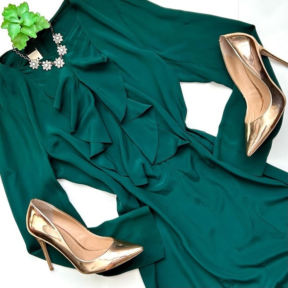 Marni Green Long Sleeve Dress - Picture 1 of 11